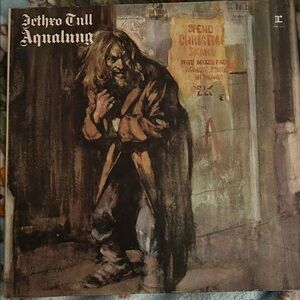 Jethro Tull — Aqualung Vinyl Album Cover 1971 first edition press MS 3025